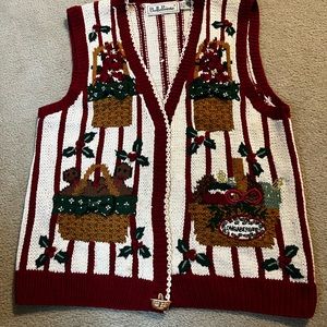Longaberger Christmas Vest